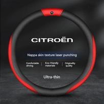 38cm neslystanti odinė anglies pluošto vairo apdangalas Citroen C1 C2 C3 C4 C5 C6 C4L Berlingo Picasso Aircross Sega Elysee