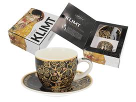 Filiżanka Espresso Ze Spodkiem Gustav Klimt Drzewo Życia Prezent