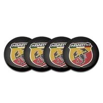 Skirta Fiat Abarth 695 595 500 competizione 124 Spider PUNTO panda 56mm Automobilio ratlankio centrinio dangtelio lipdukai Stebulės dangtelio emblema Lipdukas