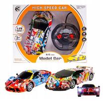Sportowy Samochód Ferari `Gumowe Koła Super Szybkie Auto Do Driftu Rc + Fri