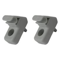 2 Pcs Car Sun Visor Holder Mount 735478275 7355399311 For Fiat Grande Punto Automotive Interior Accessories