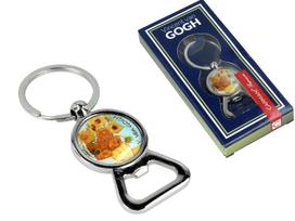 Otwieracz Do Butelek Brelok Do Kluczy Van Gogh Słoneczniki W Wazonie