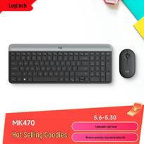 Logitech MK470 Wireless Ultra-thin Keyboard and Mouse Combo balta