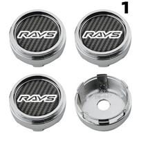1Set/4PCS OD 66MM / ID 62MM Rim Caps RAYS VOLK VR GRAM Logo Wheel Center Cap Wheel Cover Hub caps Sport Car Tire Accessories