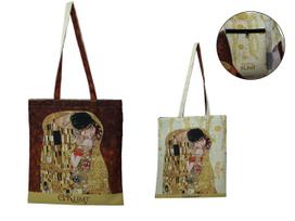 Torba Na Ramię Materiałowa Gustav Klimt Pocałunek Malarstwo Prezent Eko