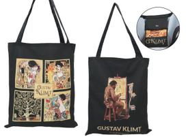 Torba Na Ramię Materiałowa Gustav Klimt Kolaż Na Zakupy Prezent Dla Mamy