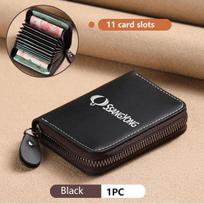 Men's Wallet Leather Billfold Credit Card ID Holder Male Purse For SsangYong Rexton Kyron Torres 2024 2023 evx 2012 Actyon