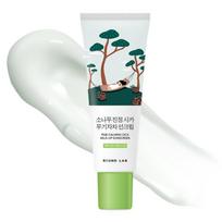 [Round Lab] Pine Tree Soothing Cica Mild Up Sunscreen SPF50+ PA++++ - Non-Nano Mineral Sun Block with Pine Cica Activer 41%, 50ml | Olive's K-beauty 40ml x 1EA