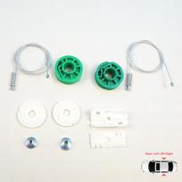 BWR5631 Window Regulator Repair Set Rear Left or Right for Mercedes S CL Class C140 W140 1992-1999 Coupe CL420 CL500 CL 600