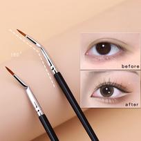 1pc Eyeliner Brushes Angled Liner Makeup Brush Pointing for Gel Liquid Powder Synthetic Hair Eyes Cosmetic Tools