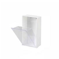 Square Magnetic Storage Box Space Saving Data Cable Storage Box Cotton Pad Holder  Refrigerator White L