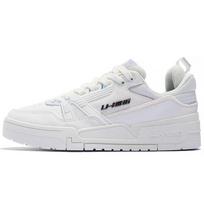 Li Ning 001 Btc Comfortable Soft Classic Casual Low-Top Sneakers Women sneakers White Blue AGCS104-2 35⅔