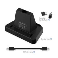 Charging Dock Station for PS5 Portal, Charger Stand for PS5 Portal with Type-C Adapter and USB C Charging Cable, PS5 Portal Accessories Package size:10*6*10cm juoda