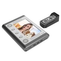 7 colių vaizdo domofono sistema laidinis vaizdo durų telefonas durų skambučio rinkinys palaiko stebėjimą atrakinimą IR naktinį matymą EU Plug