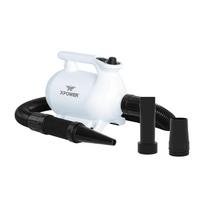 XPOWER B-123 White Commercial Multi-directional Pet Dog Cat Hair Dryer & 3nozzle EU Plug balta