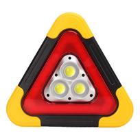 Trikampis įspėjamasis ženklas Trikampis automobilio LED darbinis žibintas Kelių saugumas Avarinis gedimo aliarminis žibintas