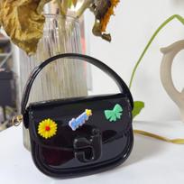 22 New hot-selling j-letter jelly bag, portable shoulder oblique span, children's bag, PVC bag, change bag. juoda