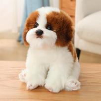 Good Quality Simulation Corgi Bulldog Pug Golden Retriever Papillon Dog Plush Toys Stuffed Lifelike Dog Puppy Dolls Home Decor