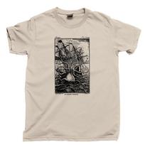 Kraken Monster T Shirt Steampunk Jules Verne Leagues Under Sea Sail Oceans Tee 2XL