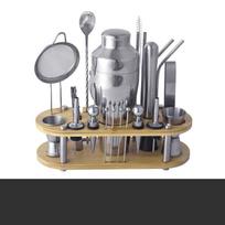 Stainless Steel Cocktail Shaker Set standartinė spalva