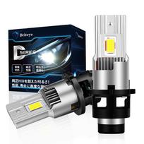 Briteye D2S LED Headlight, Compatible with Car Inspection, Explosion Light, 6,500K, White, No Dark D2S only