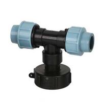 IBC rezervuaro vandens vamzdžio jungtis Sodo vejos žarnos adapteris Namų čiaupo montavimo įrankis 25mm Tee Adapter