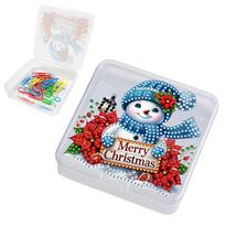 5D DIY Diamond Painting Storage Box Clear Organizer Plastic Case for Beads Jewelry Travel and Nail Art Accessories