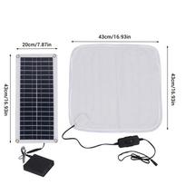 Solar Powered Pet Heating Pad 100w Heating Cat Dog Mat Adjustable Warming Cat Bed Waterproof Pet Heating Pad for Winter Cat Pet balta
