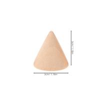 10Pcs 2.5x5cm Wooden Cone DIY Craft Unfinished Natural Wood Cones for Painting Staining Decorating Projects Kids Adult Art smėlis