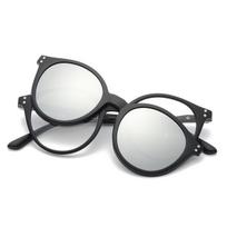 1/5 In 1 Magnetiniai Saulės Akiniai Moterims Įsegami Apvalūs Korekciniai Skaitymo Akiniai Vairavimo Saulės Akiniai F 0