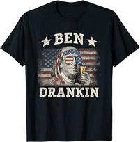 Ben Drankin 4th of July Patriotic Funny T-Shirt Classic T-shirt S