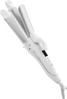 SALONIA Plaukų Sidabrinės Baltos Spalvos 2-in-1 Tiesintuvas/Garbanotuvas, 32mm, SL-002AW, balta