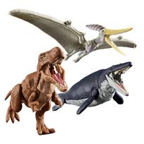 BANDAI SPIRITS Planosaurus and Air Dinosaur Plastic Model Land, Sea, Set, Color-Coded