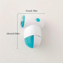 Lint Remover For Clothes Usb Electric Rechargeable Hair Ball Trimmer Fuzz Clothes Sweater Shaver Reels Removal Device mėlyna