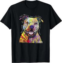 Beware Of Pit Bulls. Dean Russo Pitbull Original - Dog Lover Gift Unisex T-Shirt 3XL