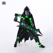 T13 New Action Figure Set 3D Printed Multi-Jointed Movable Titan 13 Dummy Lucky 13 Mobile Robo for Game Lovers Toy Black Red
