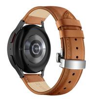 20mm 22mm Band For Samsung Galaxy watch 7/6/5 pro/4 Classic/Active 2/3/42mm/ Genuine Leather bracelet Huawei GT/2/3 pro 4 strap 20mm watch band