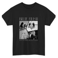 Billie Eilish Dont Let Idiots Run Your Day Portrait Collage T T-Shirt S