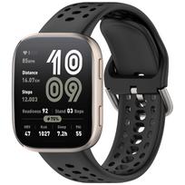 Original 1:1 band For Amazfit Bip 6 Strap accessories sport Silicone breathable Bracelet Correa pulseras for Amazfit Bip6 bands For Amazfit Bip 6 juoda