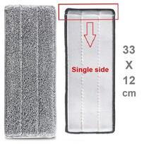 Replace Mop Head Microfiber Replacement Head Floor Cleaning Cloth Pads Flat Squeeze Hand Free Wringing Tools for Home 1PCS