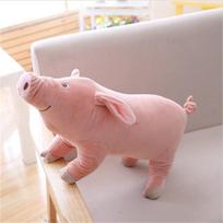 Kūrybingas mielas paršelio pliušinis lėlės žaislas Didelė kiaulės pagalvė Animacinis anime paršelis Gyvas pliušinis kimštas lėlė Kambario dekoras Gimtadienio dovanos 14cm