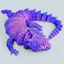 23,5 cm 3D spausdintas driežas žaislas, sąnariai judantys, modelis, imituojantis gyvūną, dekoratyvinis elementas namams ir biurui, vaikų žaislas, dovana