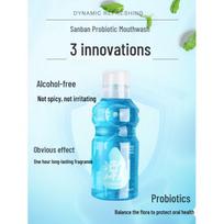 Canban Probiotic Mouthwash - Ocean Mint (3 x 250ml)