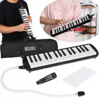 Instrument Muzyczny Melodyka Harmonijka Klawiszowa Etui Dwa Ustniki In0175