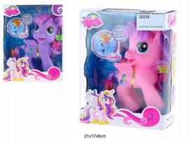 Figurka Little Pony Modna Tęczowa Kucyk Jednorożec 20 Cm