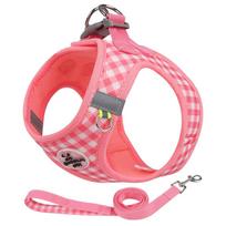 Pet Harness With Breathable Polyester Chest Strap For Cats And Small Dogs Daily Use XS raudona