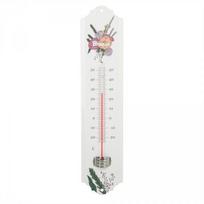 Metalowy Termometr Zewnętrzny 30Cm White Line Bradas 9691