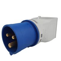 Adapter Kempingowy Wtyczka Cee 16A Na Gniazdo Brytyjskie 13A 250V Ip20