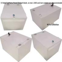 Wutuo A4 Financial Document Storage Box with Lock tamsiai pilka spalva