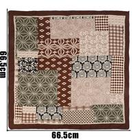 Fashion Retro American Style Patchwork Hip-hop Bandana Y2K Women Girls Cotton Floral Print Neckerchief Elegant Scarf Small Wraps